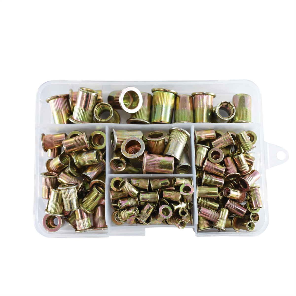 Astro Pneumatic 120pc Steel Rivet Nut Assortment - SAE