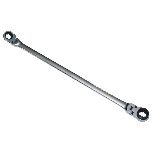 Mountain 9/16"X5/8" RATCHET DOUBLE BOX FLEX WRENCH