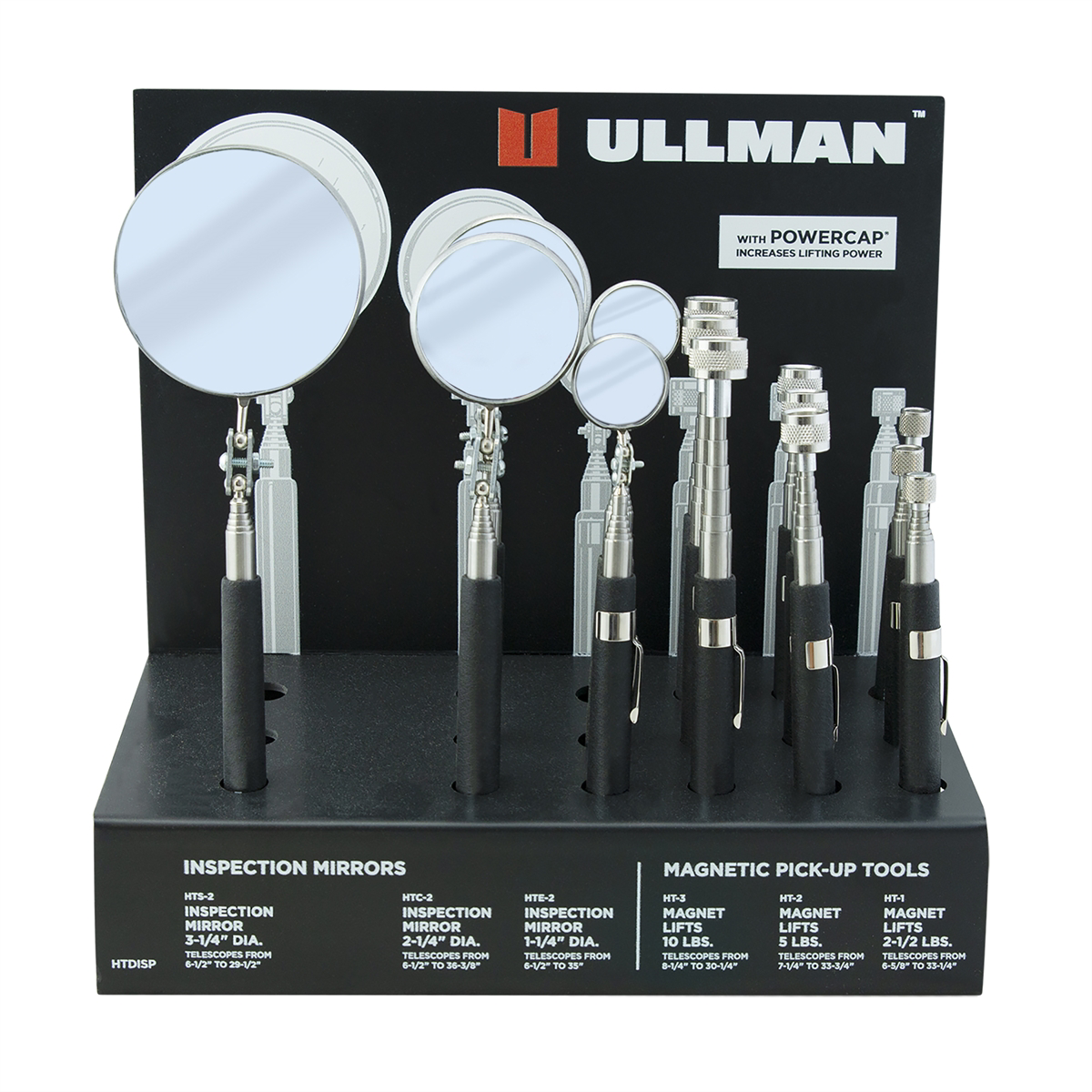 Ullman Devices Corp. Counter Top Mirrors & Magnets Display