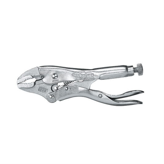 Vise Grip 4WR - 4 Inch Metal Handle Curved Jaws Locking Pliers