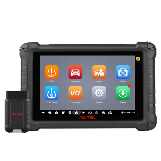 Autel MaxiTPMS TS900 : Eight-inch tablet with complete TPMS, all-systems diagnostics, and services