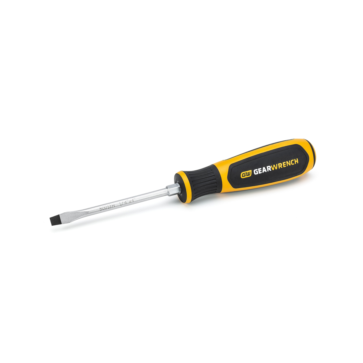 GearWrench 1/4 Inch x 4 Inch Slotted Dual Material Screwdriver