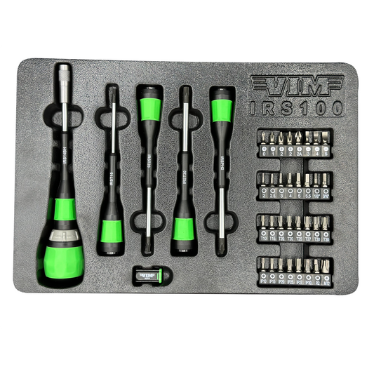 VIM Tools 39 Piece Interchangeable Ratcheting Screwdriver Master Set