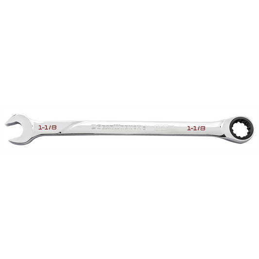 GearWrench 1-1/8 Inch 120XP Universal Spline XL Ratcheting Combination Wrench
