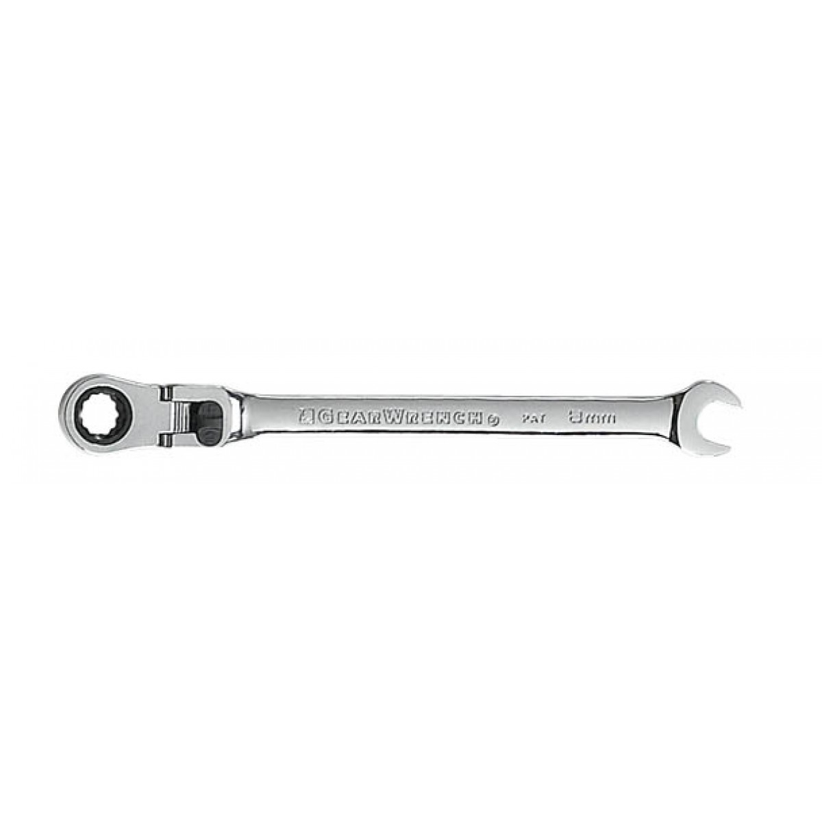 GearWrench 8mm 120XP Universal Spline XL Flex Head Ratcheting Combination Wrench