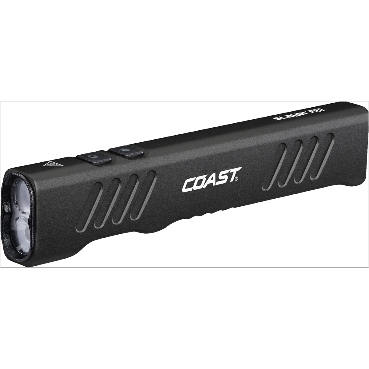 COAST Products Slayer Pro 1150 Lumen Rechargeable Flashlight with Beamsaver Memory Mode - Black