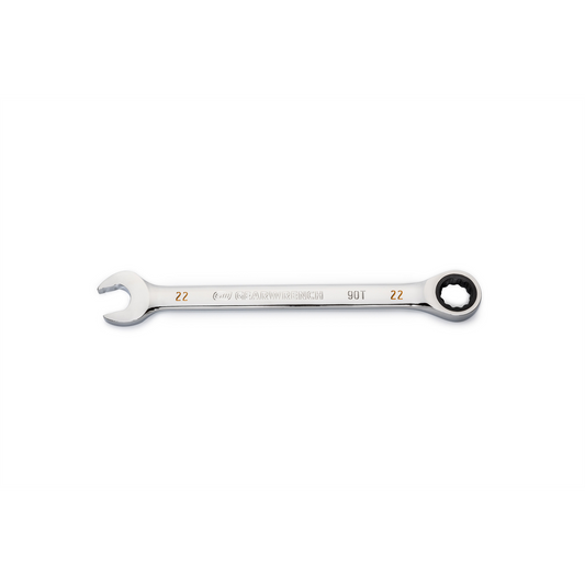 GearWrench 22m 90-Tooth 12 Point Ratcheting Combination Wrench