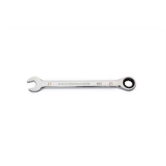 GearWrench 21mm 90-Tooth 12 Point Ratcheting Combination Wrench
