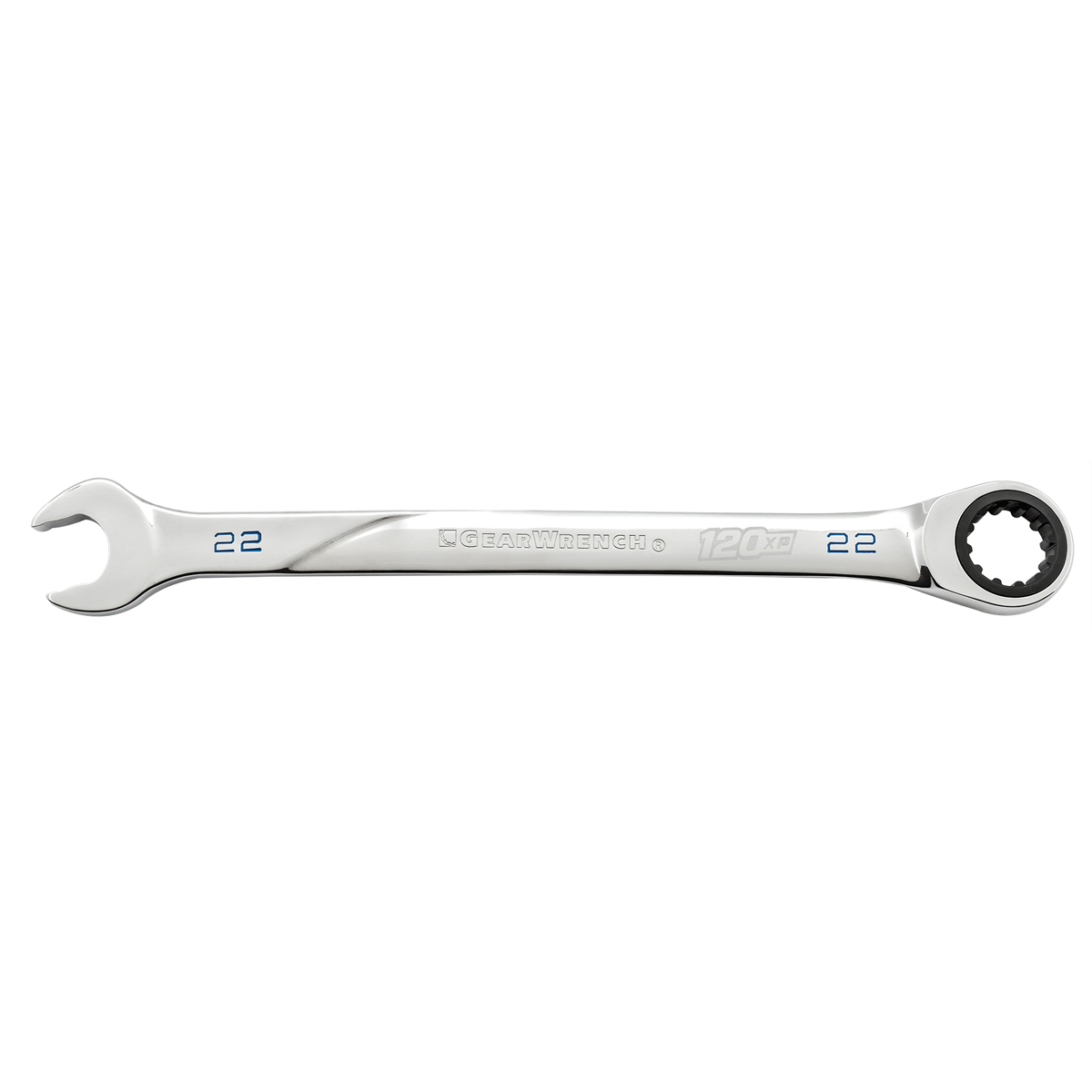 GearWrench 22mm 120XP Universal Spline XL Ratcheting Combination Wrench