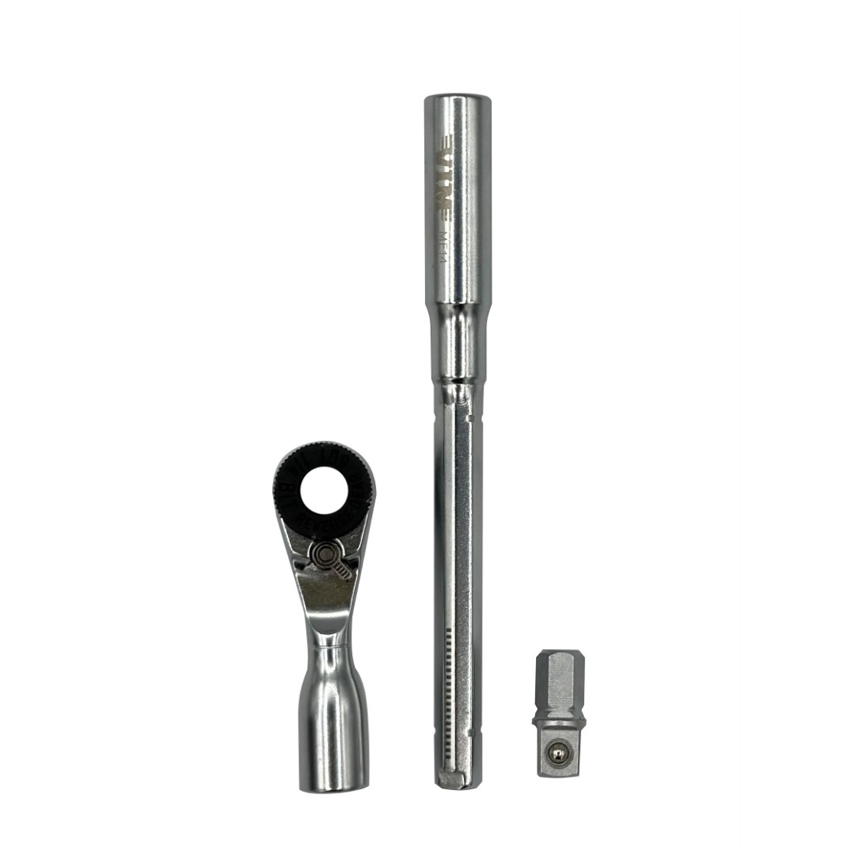 VIM Tools 3 Piece 1/4 Inch Drive Nano Ratchet Kit