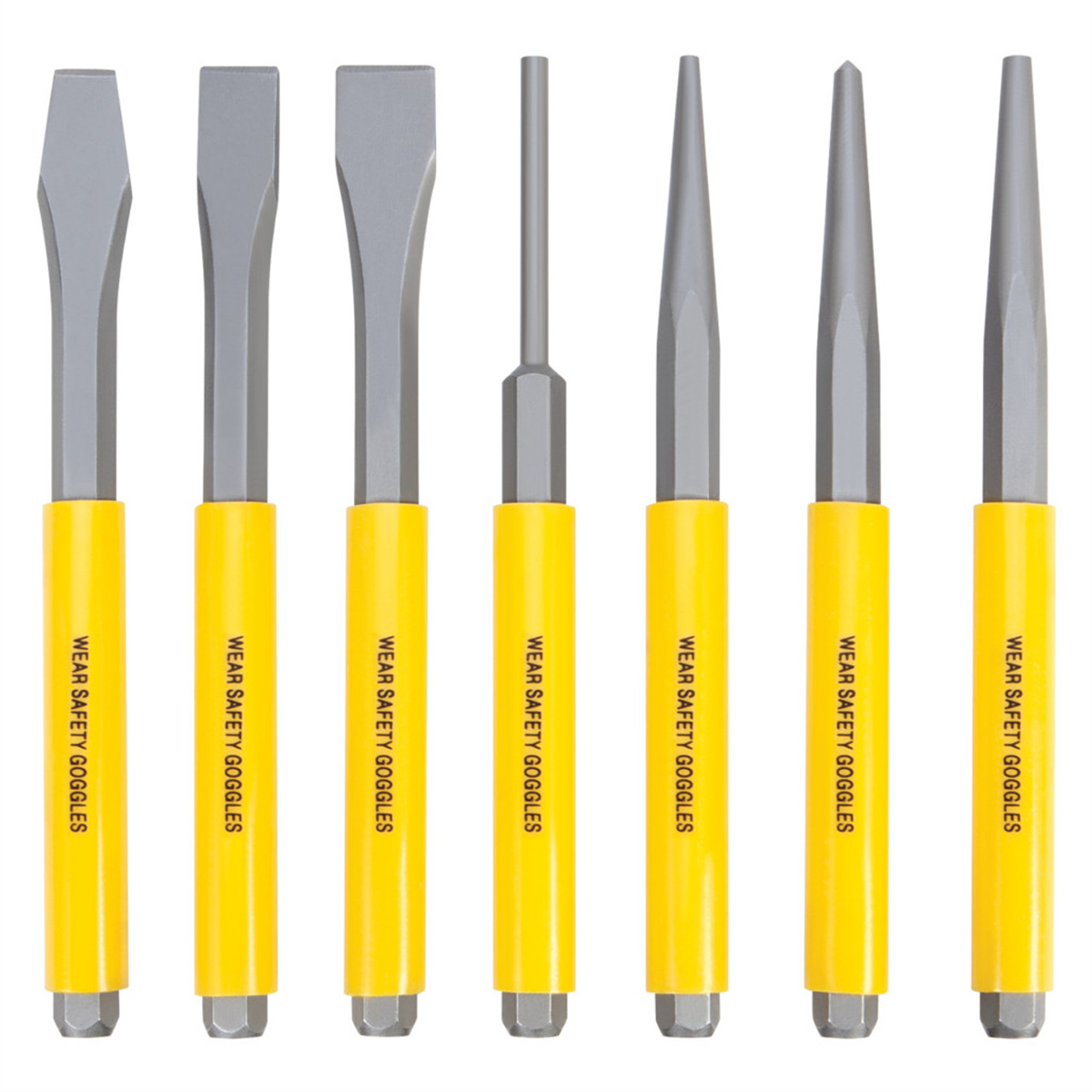 Wilmar Corp. / Performance Tool 7 pc. Punch & Chisel Set