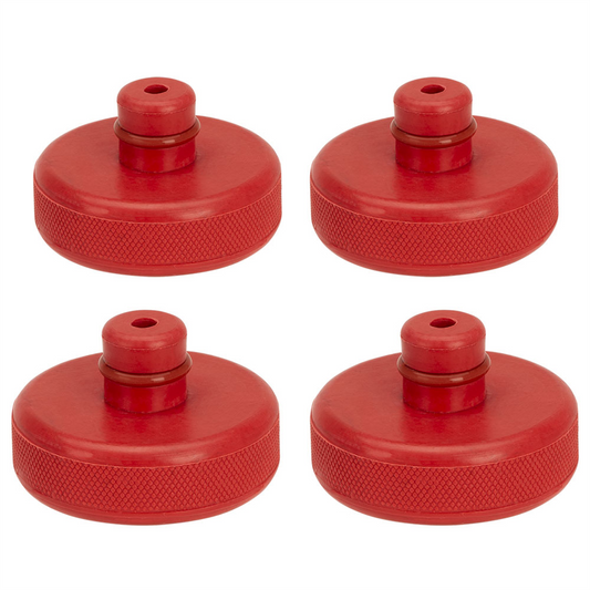 American Forge & Foundry Rubber Jack Pad Lifting Adapter - Tesla Models 3,S,X - For Use with Service Jacks & 4 Post Lifts