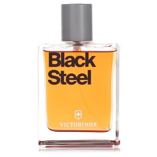 Swiss Army Black Steel by Victorinox Eau De Toilette Spray (Unboxed) 3.4 oz (Men)