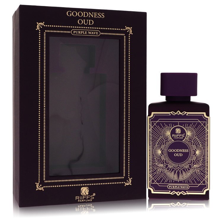 Riiffs Goodness Oud Purple Wave by Riiffs Eau De Parfum Spray (Unisex) 3.4 oz (Women)