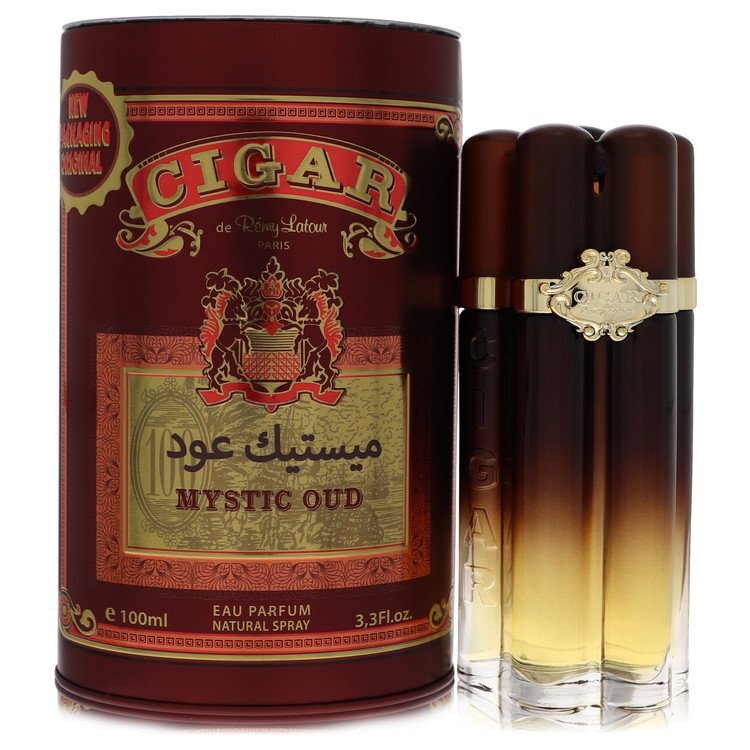 Cigar Mystic Oud by Remy Latour Eau De Parfum Spray 3.3 oz (Men)