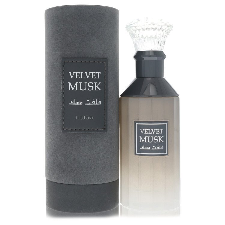 Lattafa Velvet Musk by Lattafa Eau De Parfum Spray (Unisex) 3.4 oz (Men)