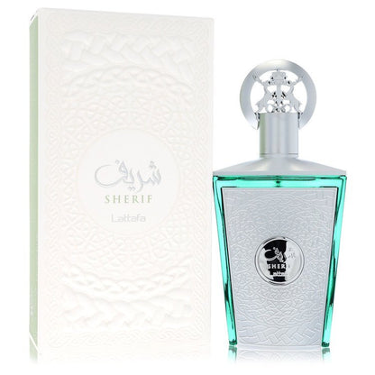 Lattafa Sherif by Lattafa Eau De Parfum Spray (Unisex) 3.4 oz (Men)