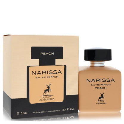 Maison Alhambra Narissa Peach by Maison Alhambra Eau De Parfum Spray 3.4 oz (Women)