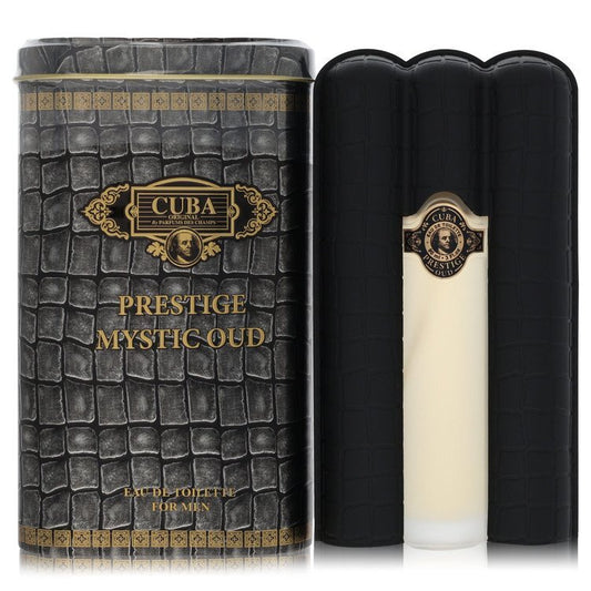 Cuba Prestige Mystic Oud by Fragluxe Eau De Toilette Spray 3.0 oz (Men)