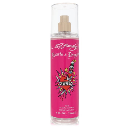 Ed Hardy Hearts & Daggers by Christian Audigier Body Mist 8.0 oz (Women)