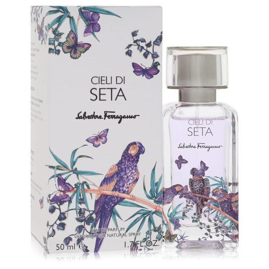 Salvatore Ferragamo Cieli Di Seta by Salvatore Ferragamo Eau De Parfum Spray (Unisex) 1.7 oz (Men)
