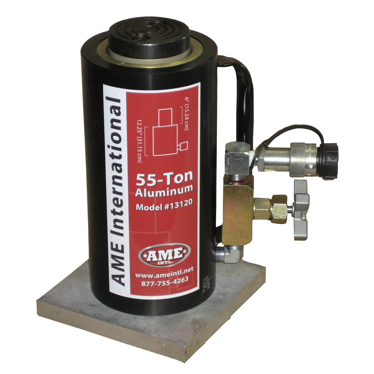 AME 55 Ton Aluminum Jack, 6" Stroke