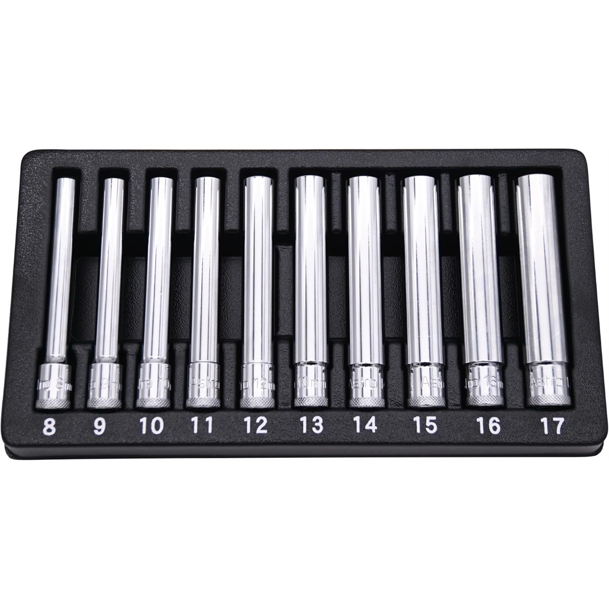Astro Pneumatic 10pc 3/8" Drive Extra Deep Metric Socket Set