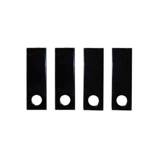 Rotisserie adapter mounting plates (4 pcs)
