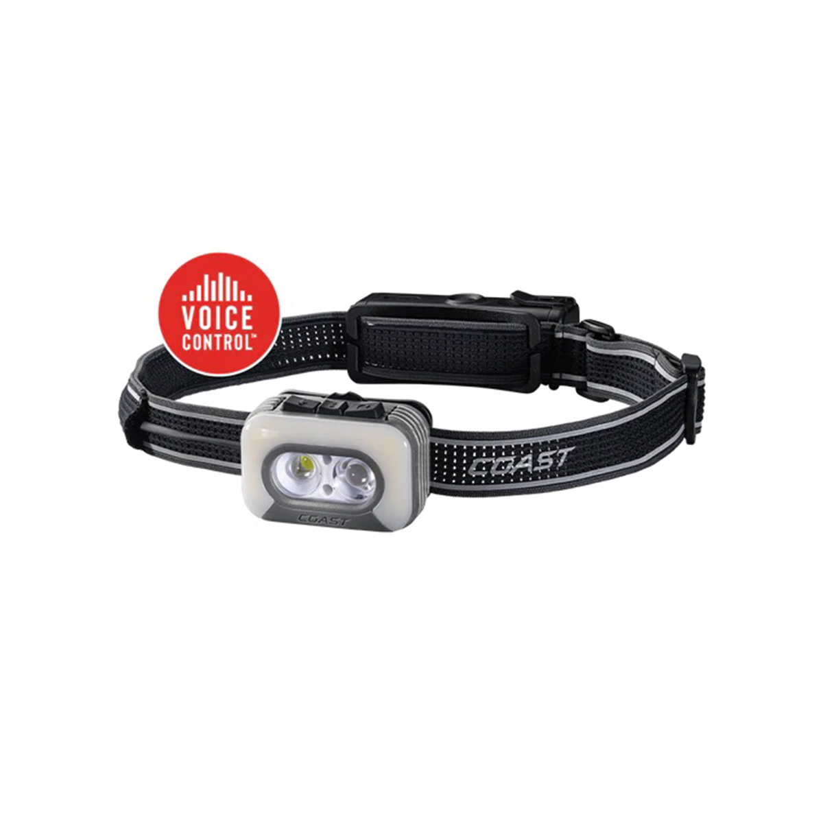 COAST Products RL35R Voice Controlled 1100 Lumen Rechargeable LED Headlamp