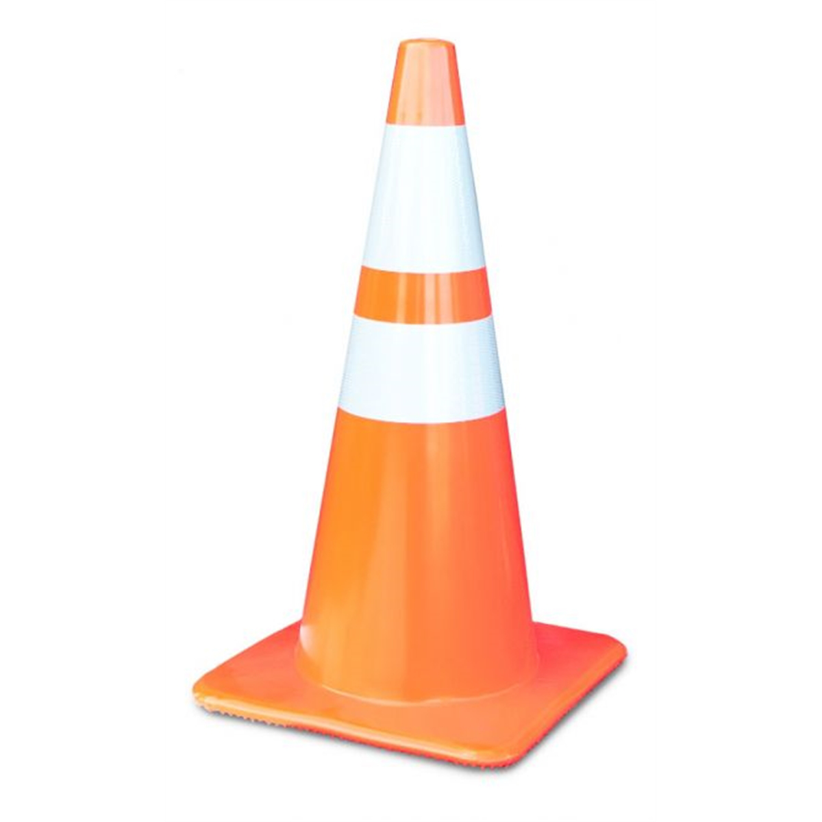 Chaos Safety Supplies 28" Trimline 7lb Traffic Cone w/6" & 4" Collar