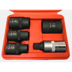 CTA Manufacturing 5 Piece 5- Point Socket Set