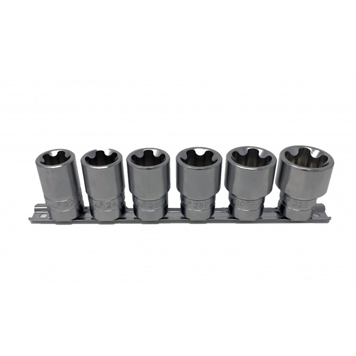 CTA Manufacturing 6 Piece 5 Pt Torx Plus Socket Set - 1/2 Inch Drive