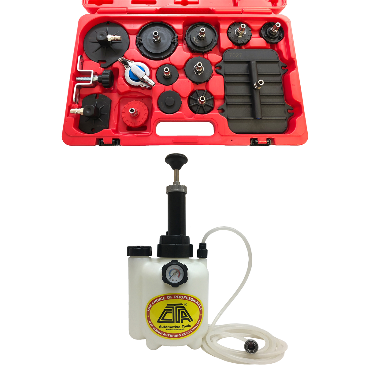 CTA Manufacturing Brake Bleeder Tank & Adapter Master Kit