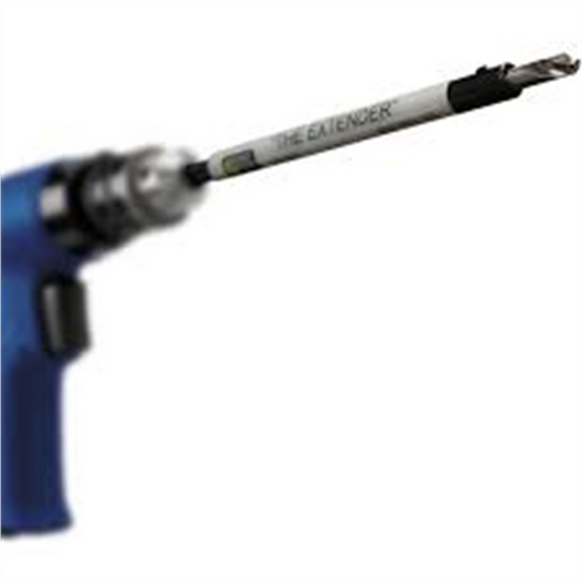 "the extender" drill bit extension