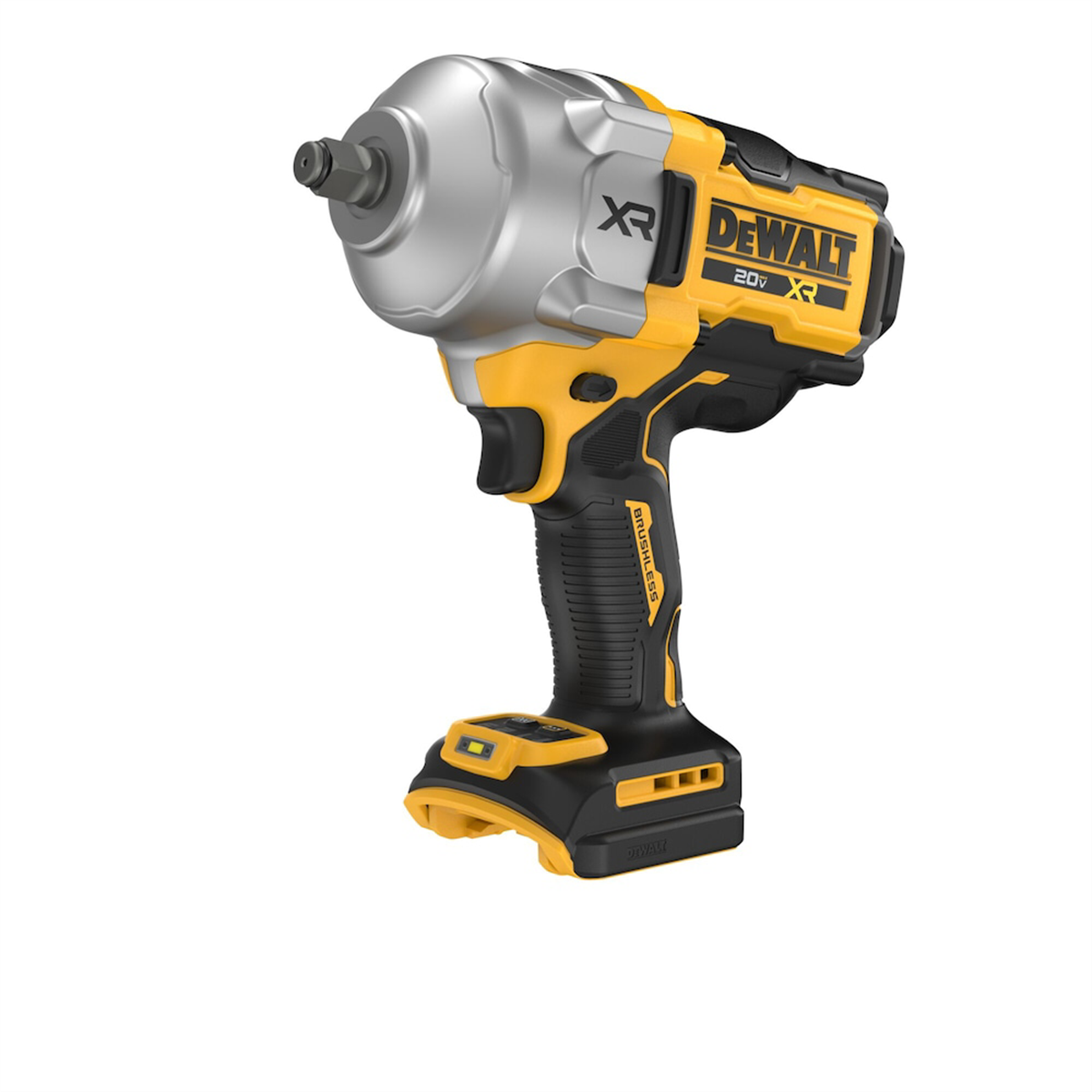 DeWalt 20V Max XR Brushless Cordless 3/4 Inch High Torque Impact Wrench With Hog Ring Anvil (Tool Only)