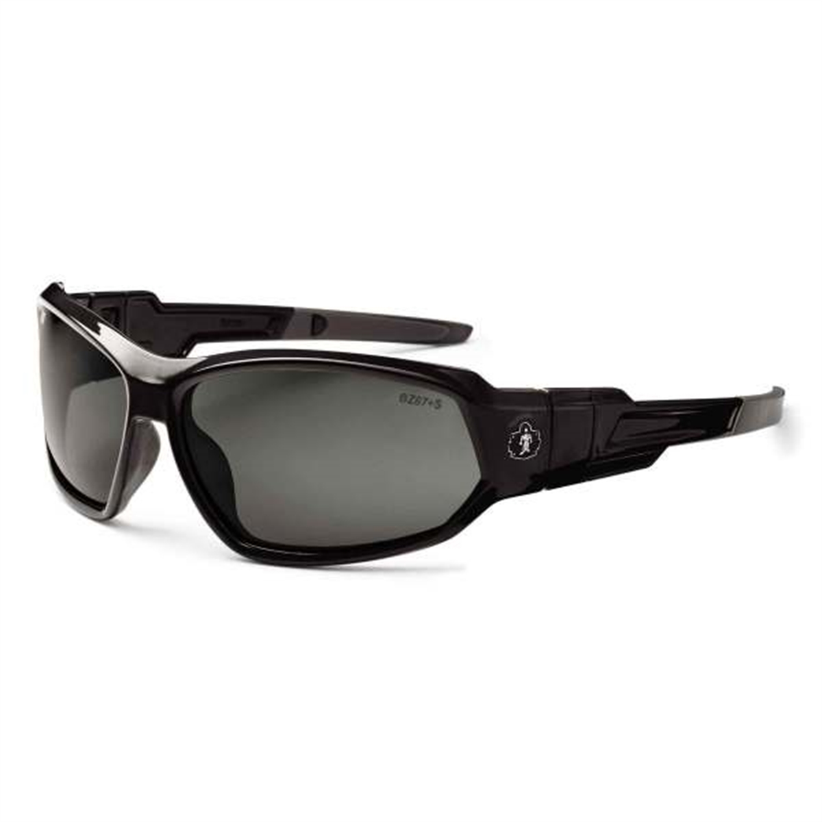 Ergodyne LOKI Anti-Fog Smoke Lens Black Safety Glasses Sunglasses