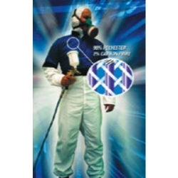 E-Z Mix ANTI-STATIC SPRAY SUIT MED W HOOD
