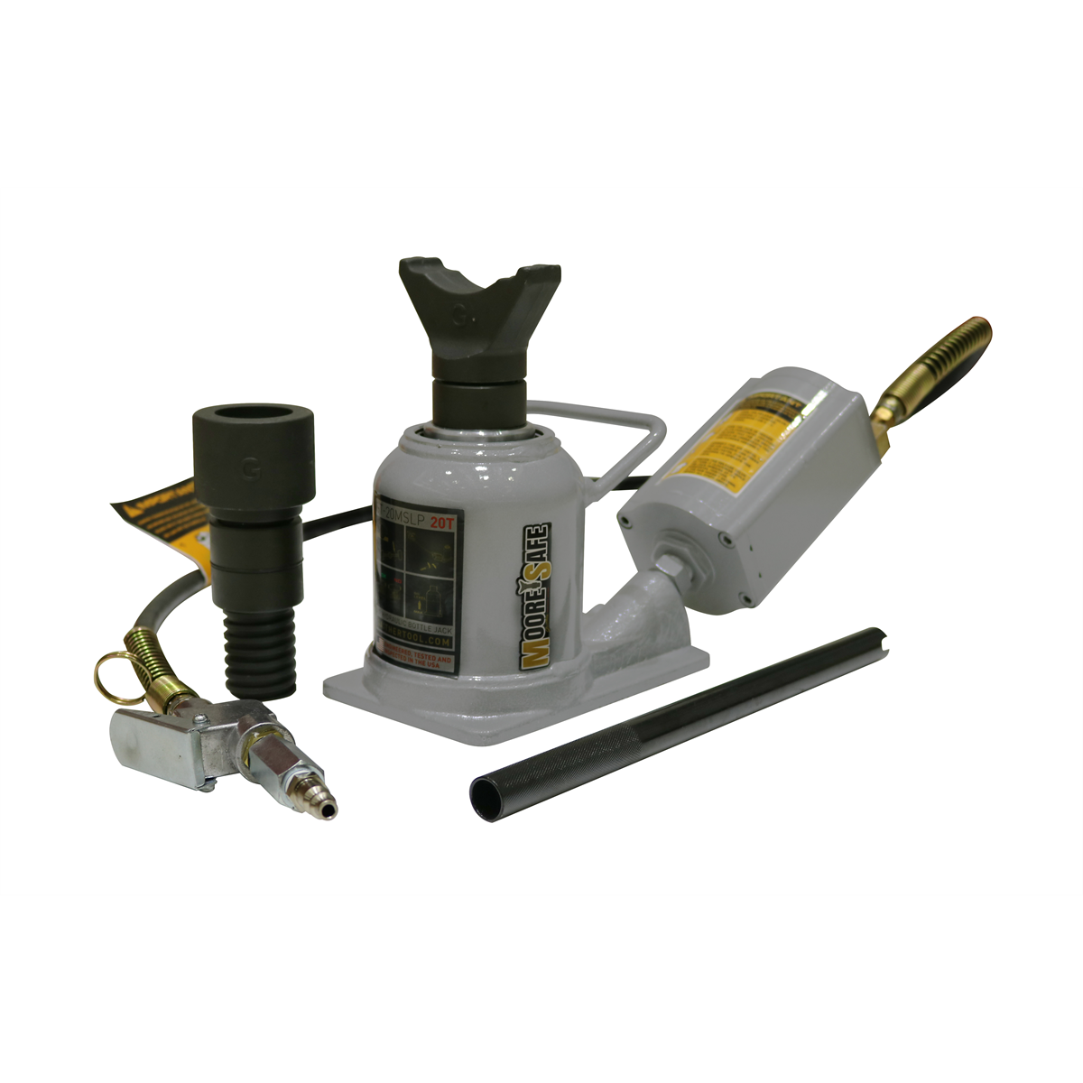 Gaither  Shorty Moore-Safe 20T A/H Bottle Jack w/ Heads