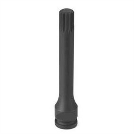 Grey Pneumatic 3/8" Drive x M8 Triple Square Driver 4" Length