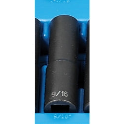 Grey Pneumatic SOC 9/16 1/2D IMP 12PT DP