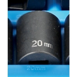 Grey Pneumatic SOC 20MM 1/2D IMP 12PT