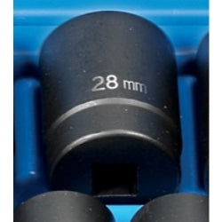 Grey Pneumatic SOC 28MM 1/2D IMP 12PT