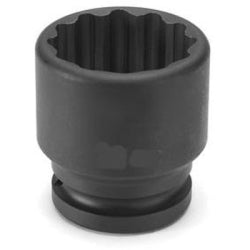 Grey Pneumatic SOC 22MM 3/4D IMP 12PT BLK