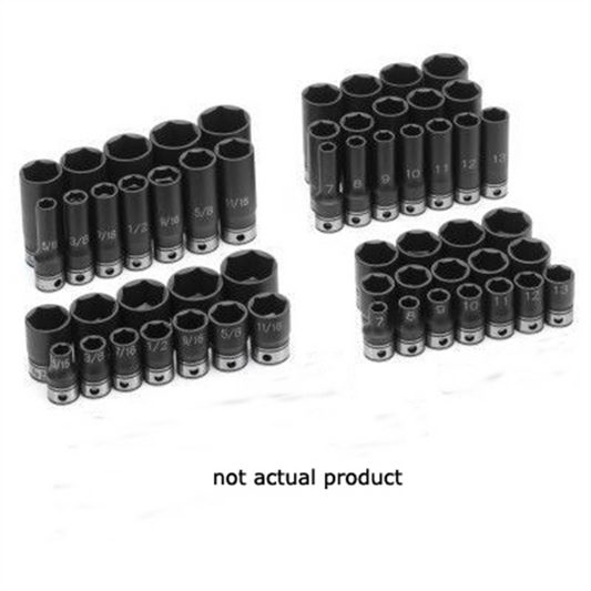 Grey Pneumatic 3/8" Drive x 14mm Deep Duo-Socket - 12 Point
