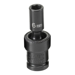 Grey Pneumatic SOC 6MM 1/4D IMP UNIV 6PT