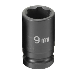 Grey Pneumatic SOC 9MM 1/4D IMP 6PT
