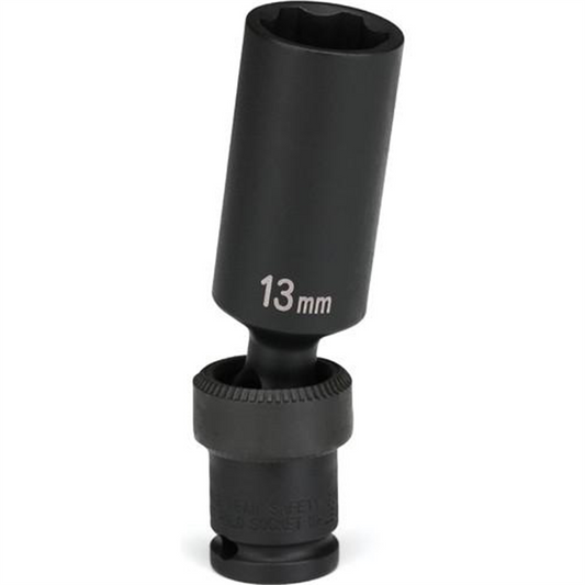 Grey Pneumatic 1/4 Inch Drive x 11 mm Deep Length Universal