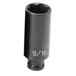 Grey Pneumatic SOC 9/16 1/4D IMP 6PT DP