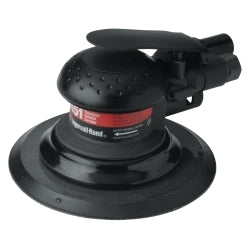 Ingersoll Rand 6" Random Orbital Air Sander, 3/16" Orbit, Hook and Loop Pad, 12,000 RPM, 0.2 HP