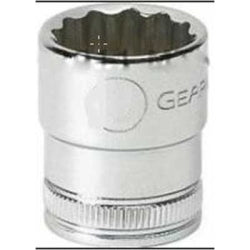 GearWrench 1/2 Inch Drive 12 Point Standard Metric Socket 21mm